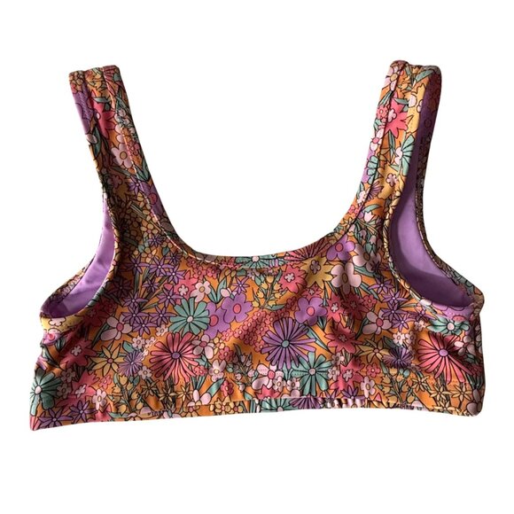 Blackbough Womens Floral Bikini Top S - Picture 2 of 7